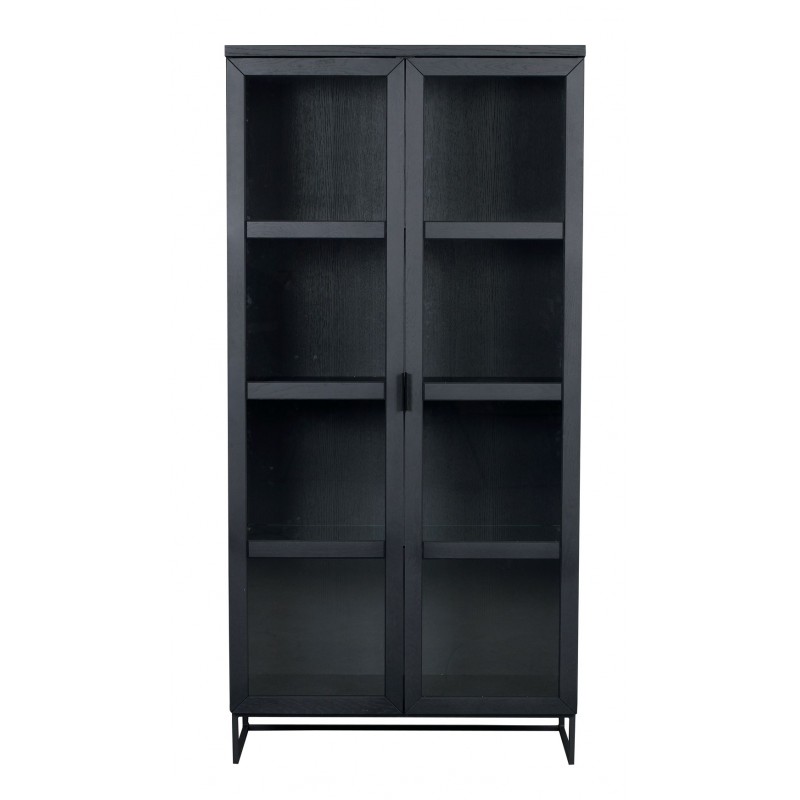 RO Everett Display Cabinet Black